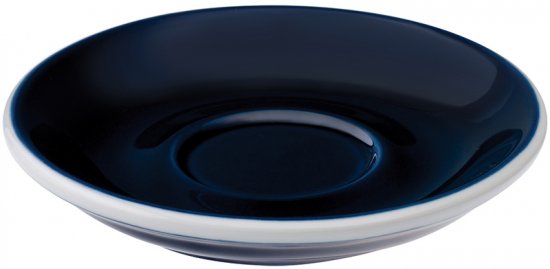 שישיית צלוחיות לכוס אספרסו בקוטר 11.5 ס''מ מפורצלן Loveramics Egg - כחול כהה