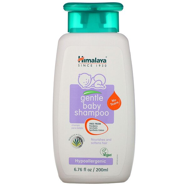 Himalaya‏, Gentle Baby Shampoo, Hibiscus and Chickpea, 6.76 fl oz (200 ml), הזמנה מאייהרב – iHerb