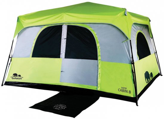 לקנות אוהל משפחתי ל 8 אנשים gonature rapid cabin giftim אונליין