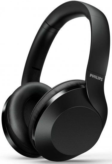 אוזניות קשת Over-Ear אלחוטיות Philips Series 8000 – צבע שחור