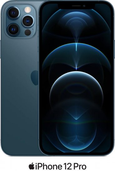 אייפון Apple iPhone 12 Pro 128GB צבע כחול - שנה אחריות יבואן רשמי - ללא מטען וללא אוזניות