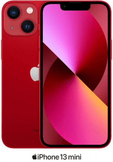 אייפון Apple iPhone 13 Mini 256GB - צבע Product (RED) - שנה אחריות יבואן רשמי - ללא מטען וללא אוזניות