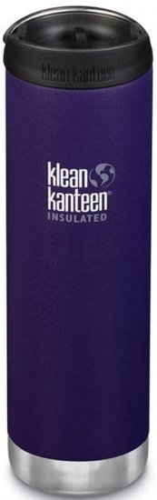 בקבוק שתיה TKWide תרמי 592 מ''ל פקק קפה Klean Kanteen KK0056TK005 - צבע סגול כהה