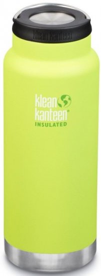 בקבוק שתיה TKWide תרמי 946 מ''ל פקק רחב Klean Kanteen KK0053TK008 - צבע ירוק בהיר