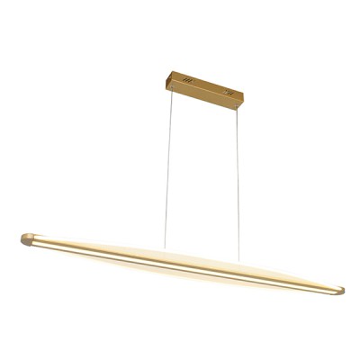 גוף תאורה תלוי Bar 54W מבית Semicom גוון אור חם - צבע זהב