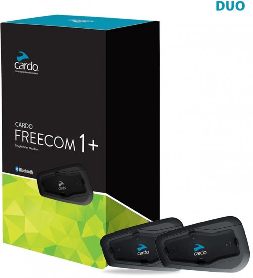 דיבורית בלוטות זוגית לאופנוע Cardo Scala Rider Freecom 1 Plus