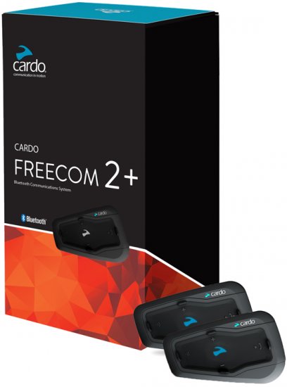 דיבורית בלוטות זוגית לאופנוע Cardo Scala Rider Freecom 2 Plus