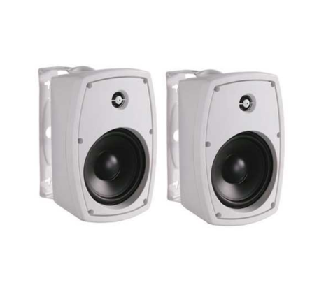 זוג רמקולי קיר אקטיבים מוגברים Advent SPA520 - צבע לבן