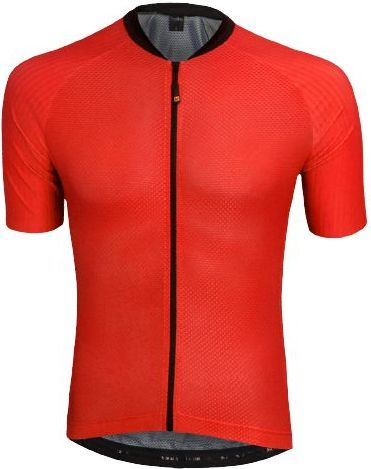 חולצת רכיבה קצרה לגברים Funkier Jersey J847 - מידה XL צבע אדום