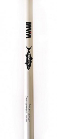 חכת חופים 2 חלקים פיברגלס 3.6 מטר MAYA Seriola