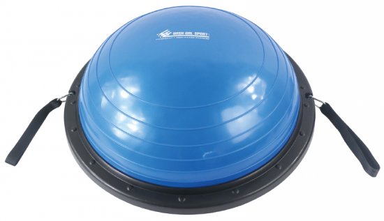 כדור בוסו בקוטר 54 ס''מ + משאבה Bash-Gal Power Balance - צבע כחול