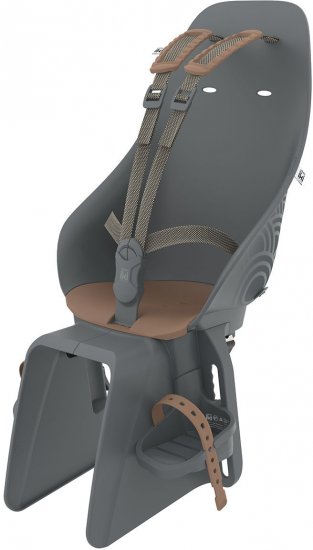 כסא תינוק אחורי נשלף Urban Iki - צבע שחור / חום