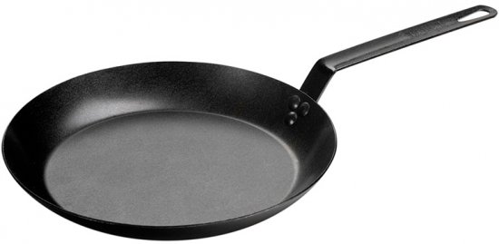 מחבת מברזל יצוק חלקה 30 ס''מ Lodge