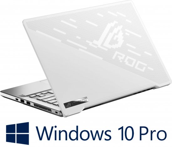 מחשב נייד לגיימרים Asus ROG Zephyrus G14 GA401QM-K2148R - צבע לבן