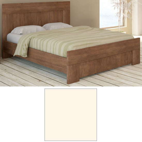 מיטת זוגית 160x200 דגם Urban מבית In Style - גוון שמנת