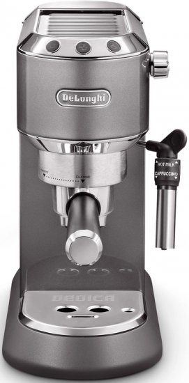 מכונת קפה אספרסו Delonghi Dedica Metallics EC785.GY - צבע אפור