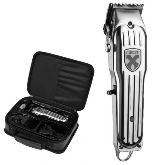 מכונת תספורת נטענת + מזוודה Fujicom FJ-HC900