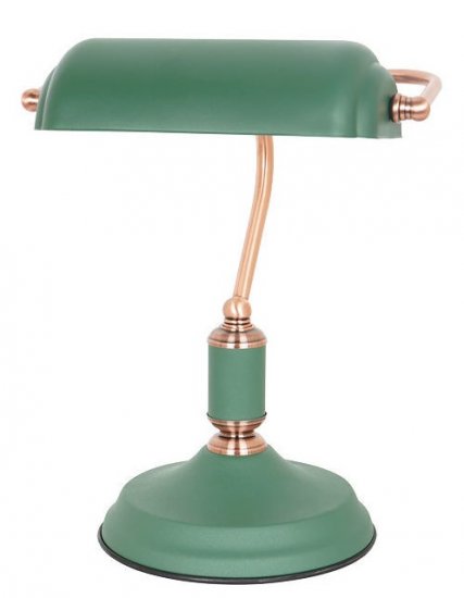 מנורת שולחן מעוצבת קלאופטרה OMEGA OM-CLEO-E27-GR 60W - צבע ירוק