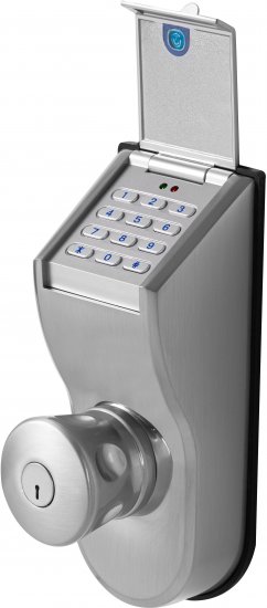 מנעול חכם עם קוד אישי Elock Keypad - צבע Sand Chrome