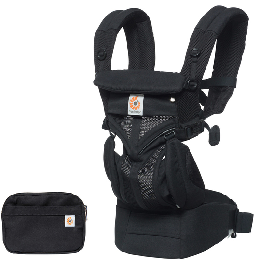 מנשא Omni 360 אוורירי Ergobaby - צבע שחור