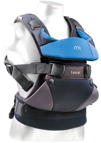 מנשא לתינוק עם 3 תנוחות נשיאה Lascal M1 – צבע כחול