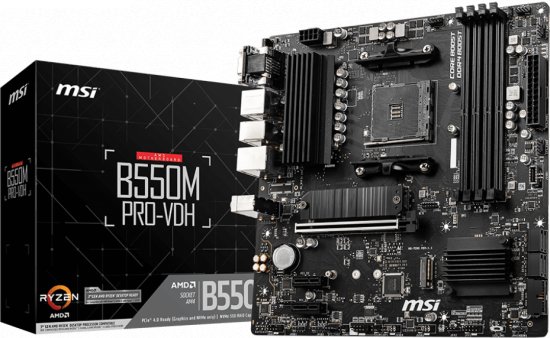מציאון ועודפים - לוח אם MSI B550M PRO-VDH AM4