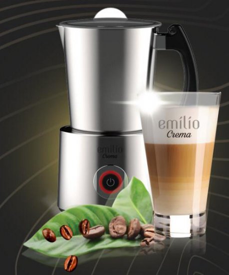 מקציף חלב חשמלי אינדוקציה 300 מ''ל Emilio Crema 650W