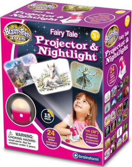 מקרן ומנורת לילה סיפורי אגדות מבית Brainstorm