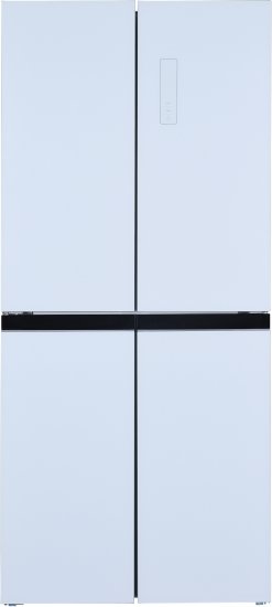 מקרר 4 דלתות מקפיא תחתון 472 ליטר אינוורטר Haier HRF-472FW - זכוכית לבנה - אחריות יבואן רשמי ניופאן