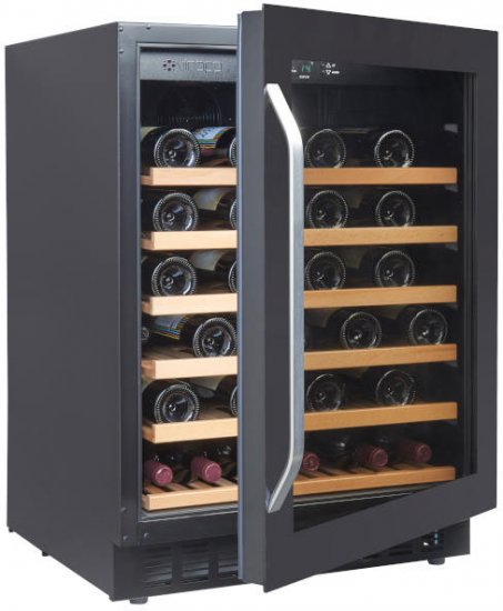 מקרר יין אינטגרלי עד 46 בקבוקים Vinopo NS-45B - צבע שחור