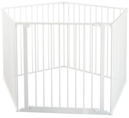 מתחמון / מפריד חדר פלקס OLAF XXL מבית BabyDan - צבע לבן