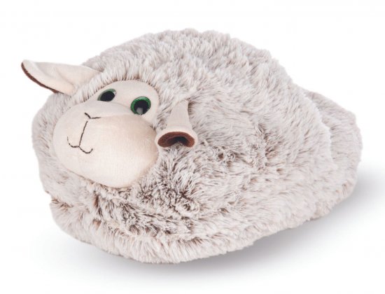 נעלי בית חמימות לילדים מבית Noxxiez - כבשה צבע אפור