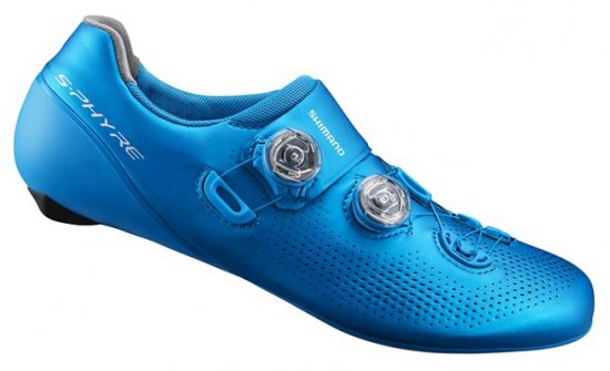 נעלי רכיבת כביש Shimano RC9 - צבע כחול מידה 45