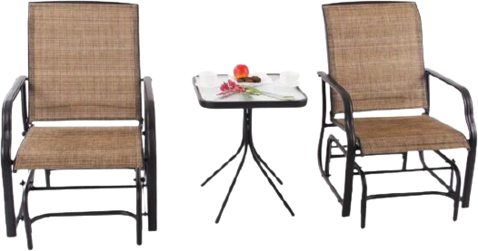 סט שולחן וכסאות מתנדנדים דגם ''תאילנד''