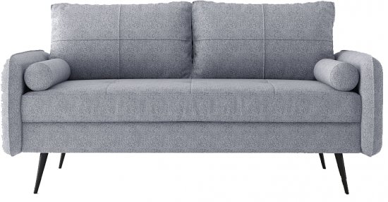 ספת בד תלת מושבית יוקרתית Bradex Focus - צבע אפור