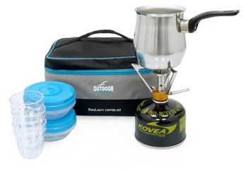 ערכת קפה עם גזיה Outdoor