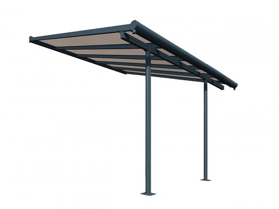 פרגולה אלומיניום סיירה3X3.1 Palram