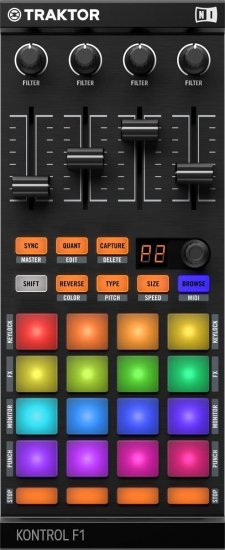 קונטרולר Native Instruments Traktor Kontrol F1