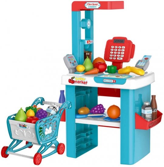 קופת מכולת עם עגלת קניות 56 חלקים מבית BOWA