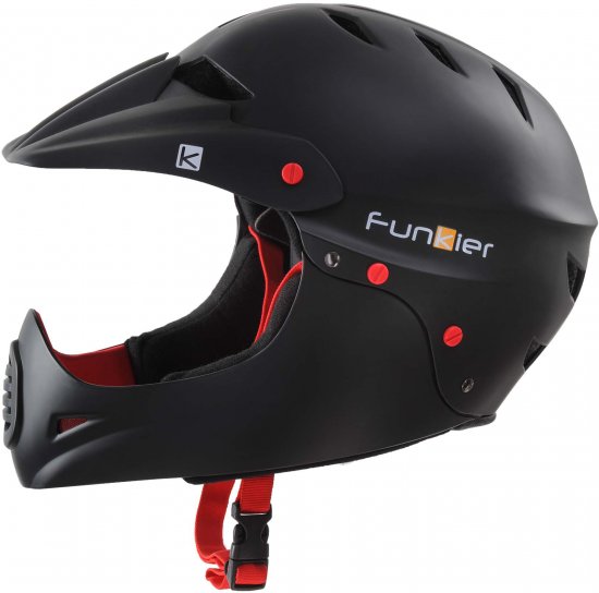 קסדה מלאה Full face Mercury צבע שחור / אדום - Funkier מידה L