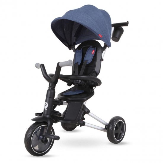 תלת אופן מתקפל Qplay Nova EVA - כחול