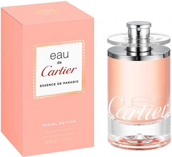 בושם יוניסקס 100 מ''ל Cartier Essence De Paradis Travel Edition או דה טואלט E.D.T
