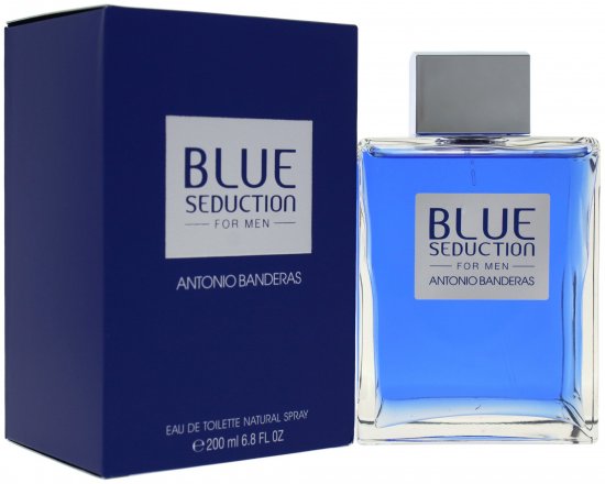 בושם לגבר 200 מ''ל Antonio Banderas Blue Seduction או דה טואלט E.D.T