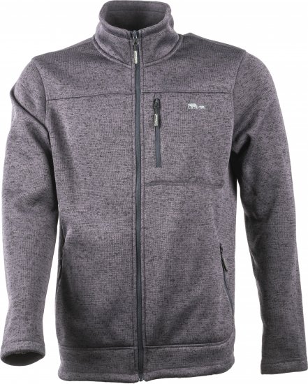 ג’קט פליז לגברים GoNature Wolverine - מידה M צבע אפור כהה