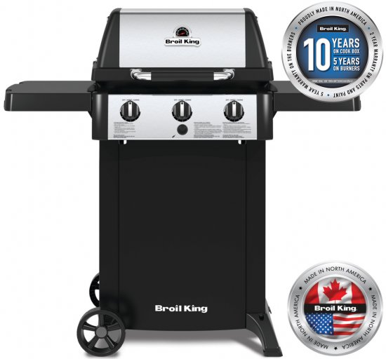 גריל גז 3 מבערים Broil King Gem 310 24