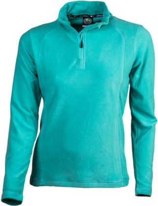 חולצת מיקרופליז GoNature Half Zipper - מידה 42 צבע טורקיז