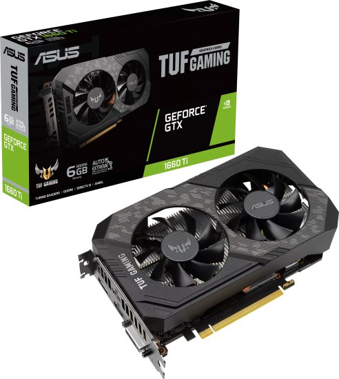 כרטיס מסך Asus TUF Gaming GTX 1660 Ti EVO 6GB GDDR6