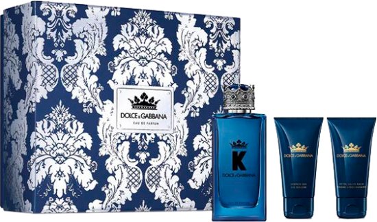 מארז שי לגבר 100 מ''ל Dolce & Gabbana K או דה פרפיום E.D.P + קרם אפטר שייב 50 מ''ל + 50 מ''ל ג'ל רחצה