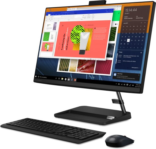 מחשב All-in-One ללא מסך מגע Lenovo IdeaCentre 3-24ITL F0G000J4IV - צבע שחור