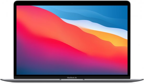 מחשב Apple MacBook Air 13 M1 Chip 8-Core CPU 8-Core GPU 512GB Storage - צבע Space Gray - דגם MGN73HB/A / Z125-HB-KIT